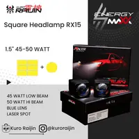 Headlamp Square 1.5" RX15